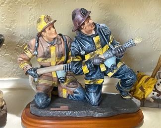 Red Hats of Courage Figurine