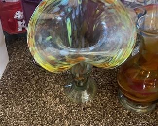 Blown Glass Vase 