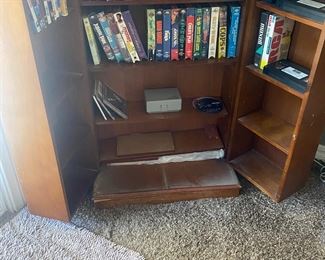 VHS tapes and Cabinet 