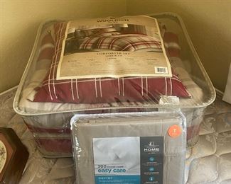 Sheets and Comforters 