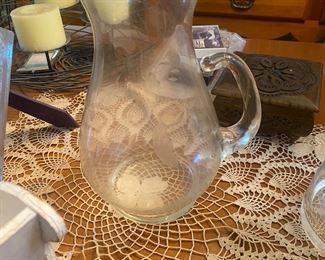 Glass Pitcher 
