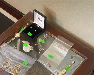 Gucci Watch/ Opal and Gold Ring 