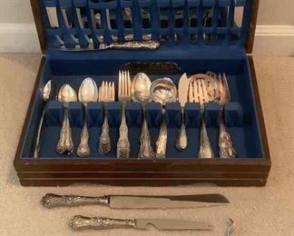 Assorted International Sterling Silverware 