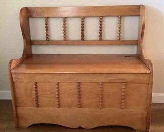 Bench With Storage 