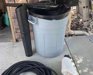 Craftsman Gas Powers Blower