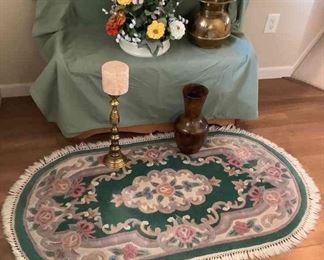 Floral Arrangement And Other Items.