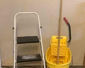 Mop Bucket And Stool