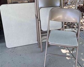 Samsonite Folding Table And Chairs