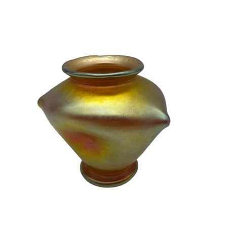 Lot 001 23 Bid(s)
Loetz Signed Early 1900's Abstract Vase