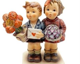 Lot 014 3 Bid(s)
50th Anniversary Goebel Porcelain Love Lives On With Box