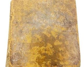 Lot 019 15 Bid(s)
18th Century Latin Dictionary