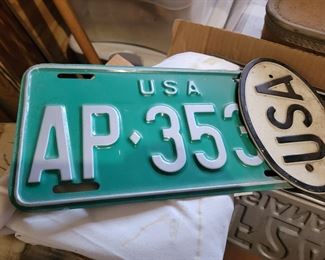 License plates