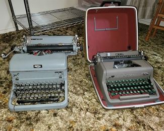 Vintage typewriters