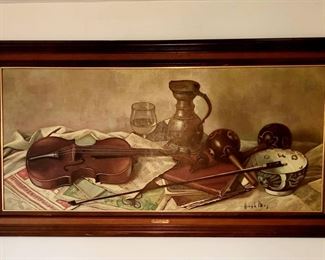 Still Life With A Violin