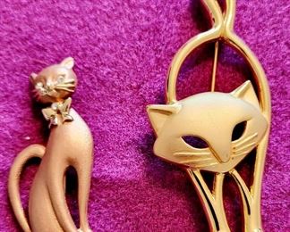 Cat Brooches