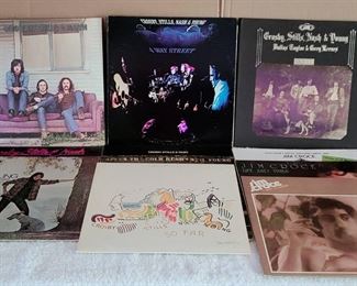 Crosby, Stills, Nash Young, Jim Croce Albumn Lot