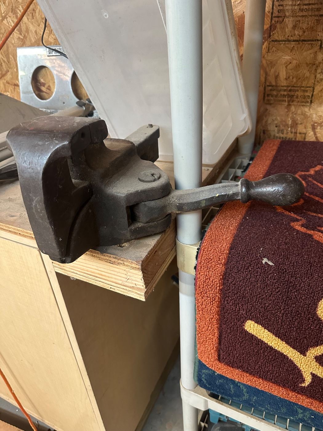 Stephens Lever Action Vise Jeweler Watchmaker, Machinist