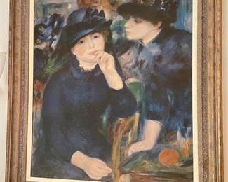 "Young Women in Black" by Pierre-Auguste Renoir