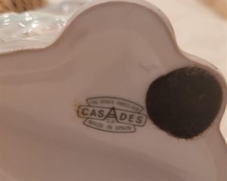 Casades porcelain figurine, Made in Spain