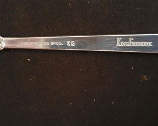 Rogers Bros., King Frederik stainless flatware