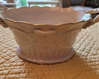 Lenox "Pretty Polka Dot"  basket