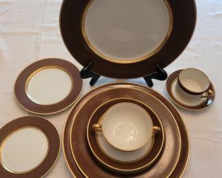 Fitz and Floyd "Renaissance" Cognac, 30 pieces total, see photo