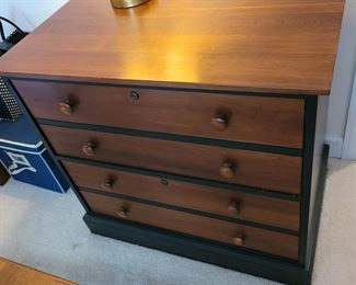 Ethan Allen hanging file cabinet