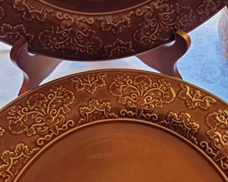 Close-up of Biltmore For Your Home, Phoebe, Chocolate Brown, 18 pieces