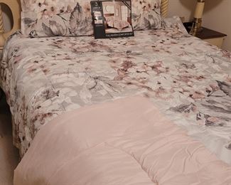 Queen Comfort Set with two shams, New In Bag