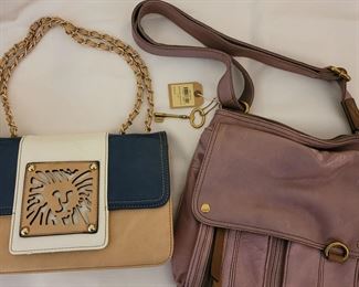 Anne Klein and Fossil Morgan Traveler