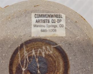 Pottery from Commonwheel Artists Co-op