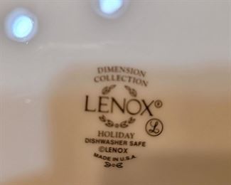 Lenox Dimensions Collection 'Holiday' 43 Assorted pieces