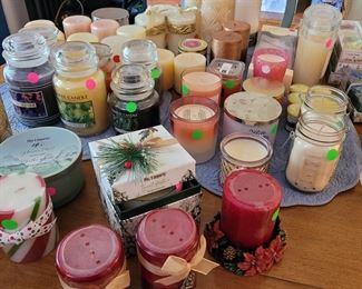 Candles galore!
