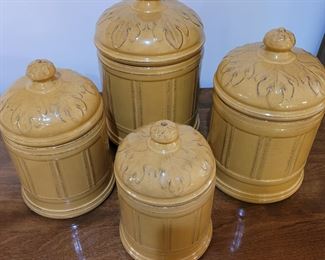 Certified International Karidesign cannisters