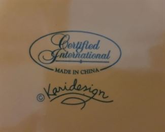 Certified International Karidesign cannisters