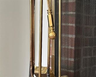 Brass Fireplace Tools