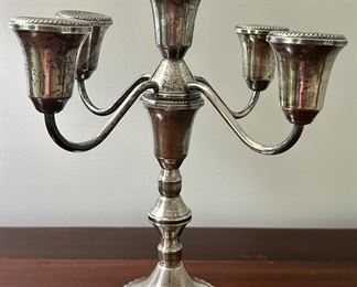 Dutchin Sterling Silver Candlestick