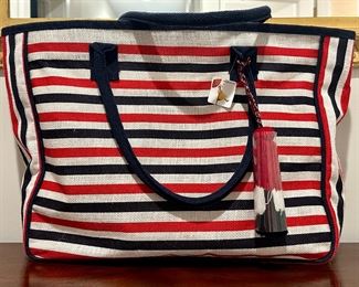 Striped Tote