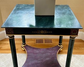 Pier Table c. 1840  from the Empire Period with Original Ormaloo Mounts & Marblized Gold Leaf