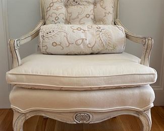 Upholstered Down Armchair