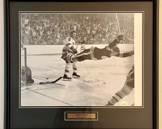Autographed Bobby Orr Photograph