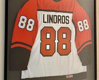 Autographed Lindros Jersey 