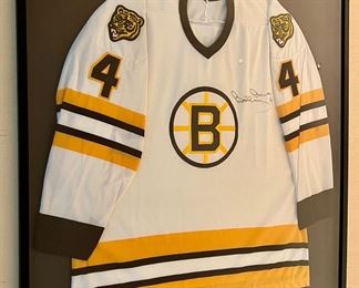 Autographed Bobby Orr Jersey