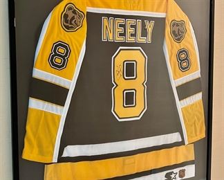 Autographed Cam Neely Jersey