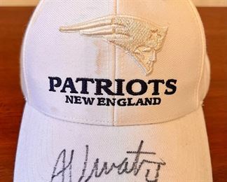 Autographed Adam Vinatieri Hat