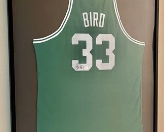 Autographed Larry Bird Jersey