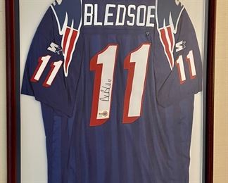 Autographed Drew Bledsoe Jersey