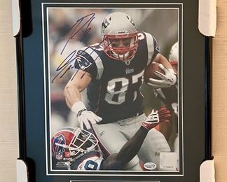 Autographed Rob Gronkowski Photograph with COA