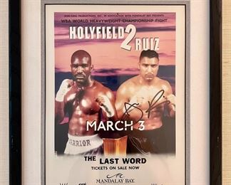 Autographed Ruiz Poster
