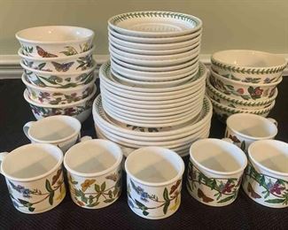 05 Portmeirion Botanical Garden Plate Bowl Set Cups 